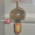La lampe à incandescence de Thomas edison
