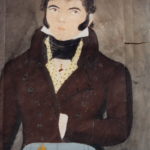 Portrait de Julien Geffroy, marchand de bois, maire d'Acigné sous Louis-Philippe (coll.part.)