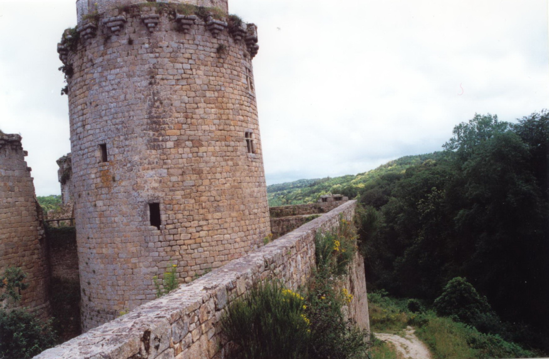 Tour d'Acigné , au château de Tonquédec