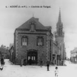 Acigné : entrée du bourg côté Ouest - 1920