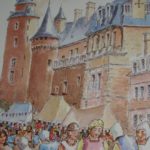 Marché aux toiles à Châteaugiron