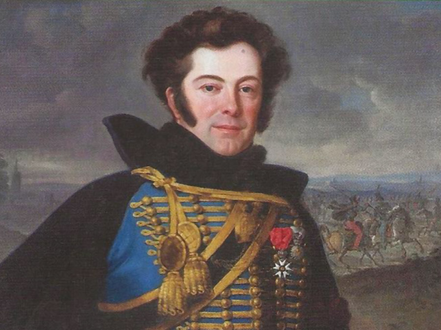 Portrait d'Auguste-Frédéric de Talhouët-Bonamour, par Horace Vernet