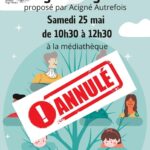 Annulation de l'Atelier découverte à la Généalogie 2024