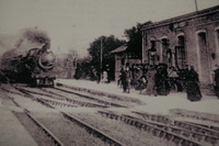 Les débuts de la gare de Noyal-Acigné